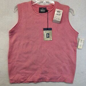 Vintage Woolrich Cotton Tank L Light Coral Deadstock Indie Coquette Casual 90s